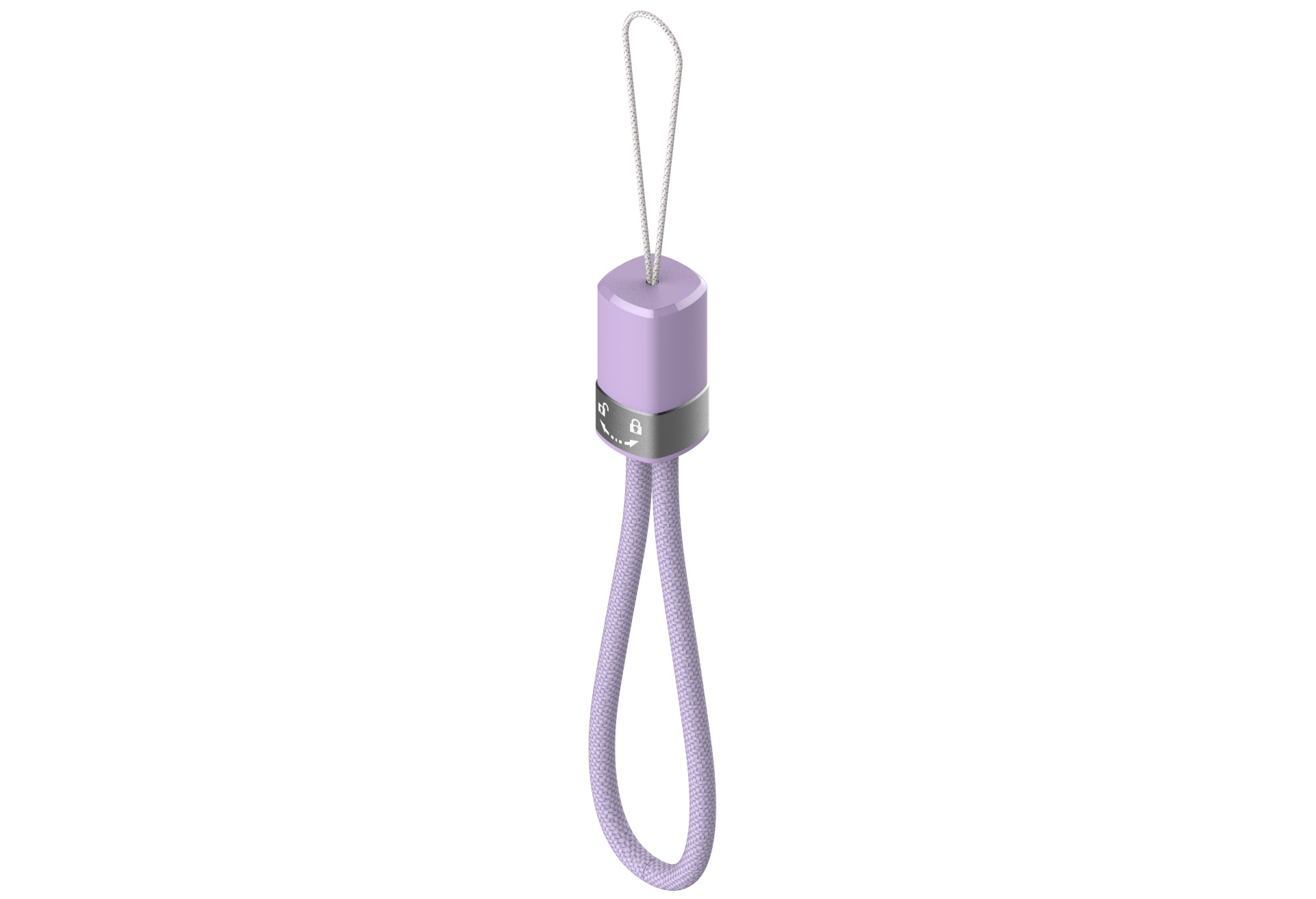 C-C braided round wire 60W purple