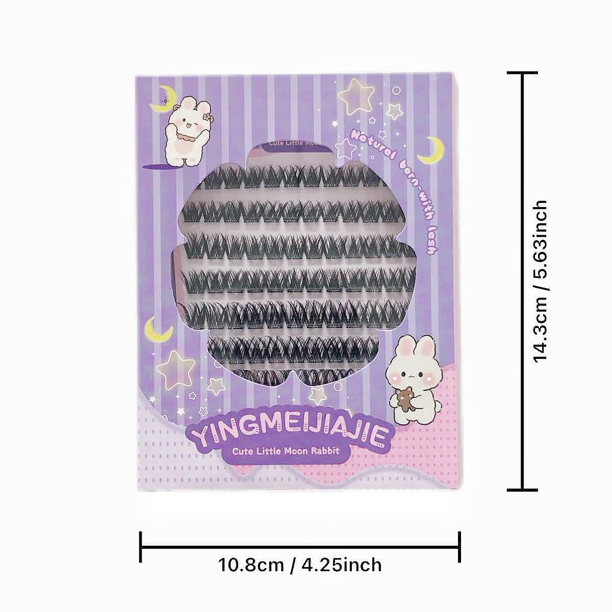 Las pestañas falsas transfronterizas sin pegamento, las nuevas pestañas falsas naturales, lindas, las pestañas falsas sin pegamento, las pestañas falsas