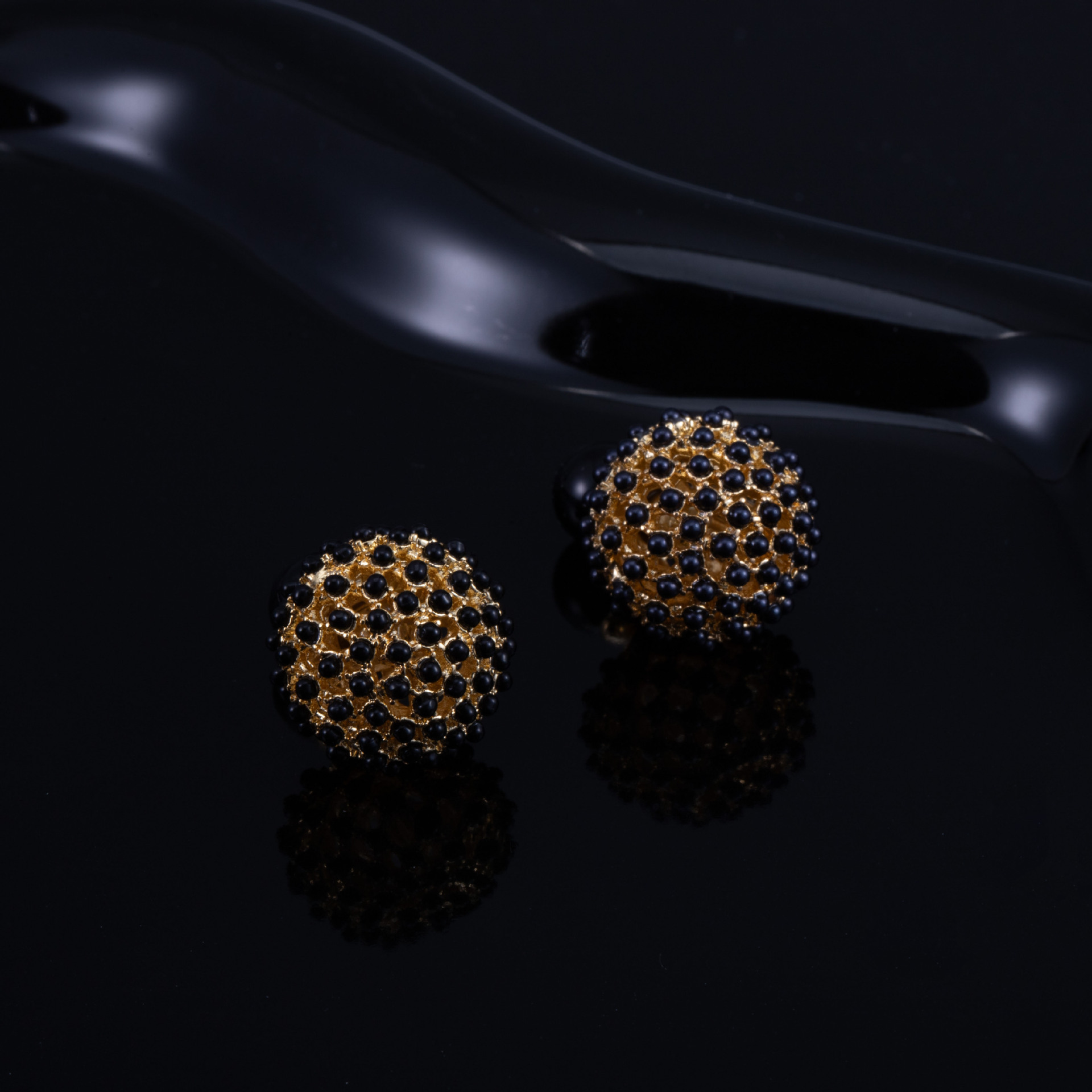 Copper Gold Color  Earring