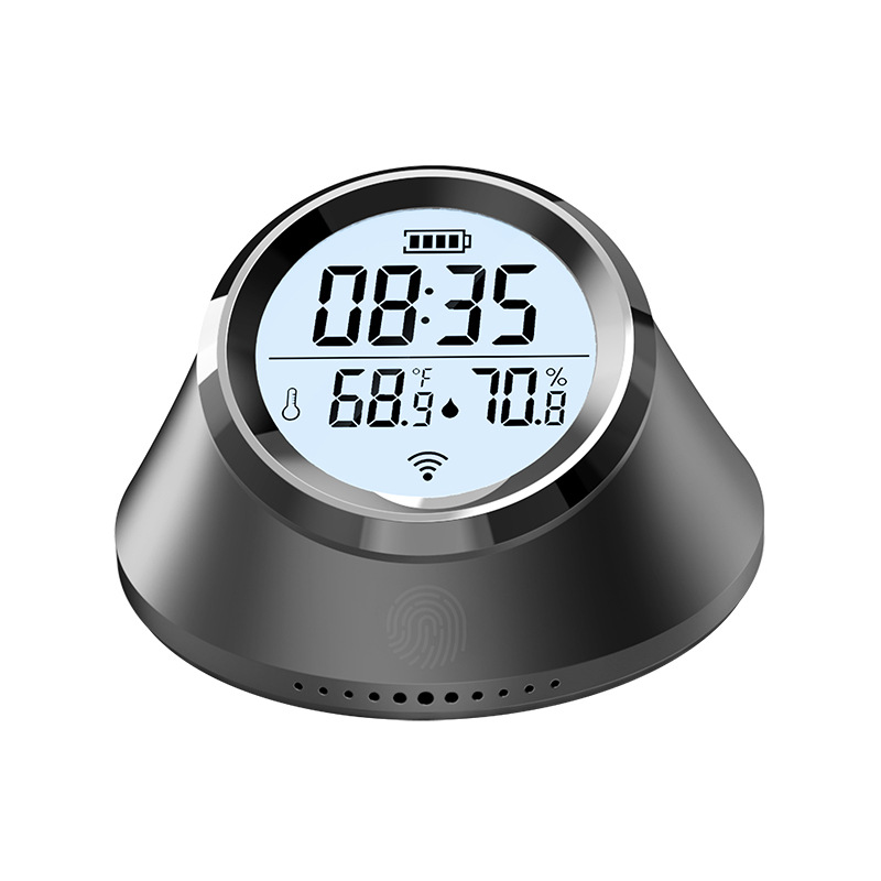 Intelligent temperature and humidity sensor Gray