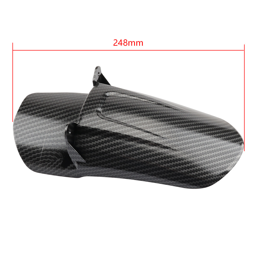 Suitable for Sur-Ron Light Bee Off-Road Motorcycle Rear Fender Carbon Fiber Shock-Absorbing Guard Rear Tail Plate Shell