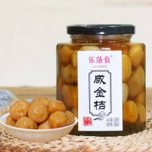 乐落食 潮汕咸金桔500g广东咸柑桔 老药桔腌制手工柑橘罐装