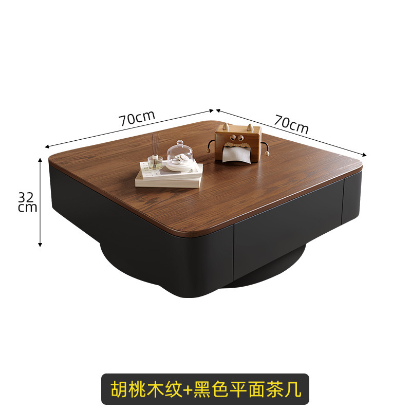 [싱글테이블] 70x70cm-블랙