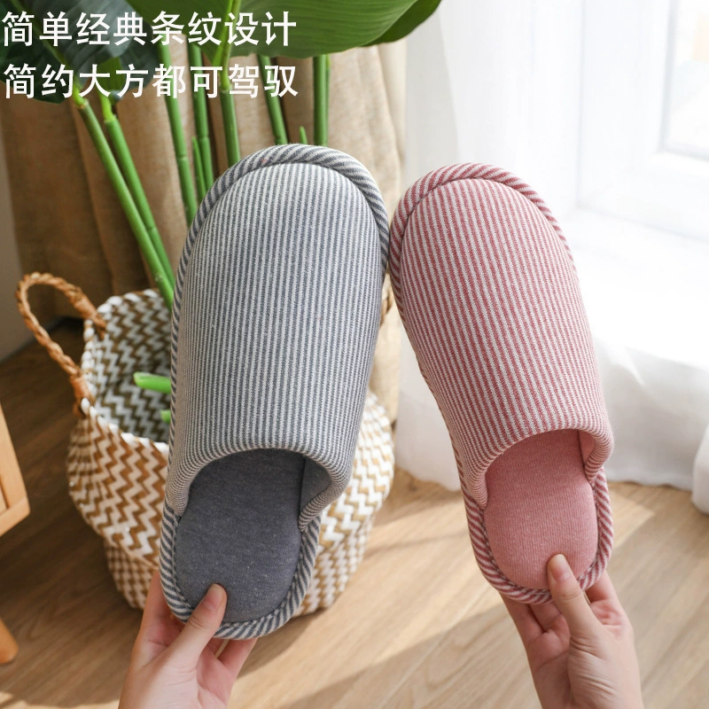 Японские домашние хлопковые тапочки женские домашние осенне-зимние парные домашние теплые весенние и осенние тапочки из этиленвинилацетата мужские оптом