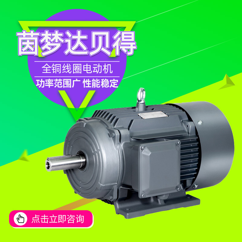 Yinmengda Motor 1Tl0 Cast Iron Series High-Efficiency Low-Voltage Three-Phase Asynchronous Motor Factory Direct Supply