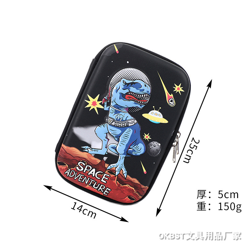 Caja de lápiz grande 3D EVA caja de lápiz de papelería caja de lápiz de estudiante de escuela primaria kindergarten lindo ins caja de lápiz creativa de gran capacidad