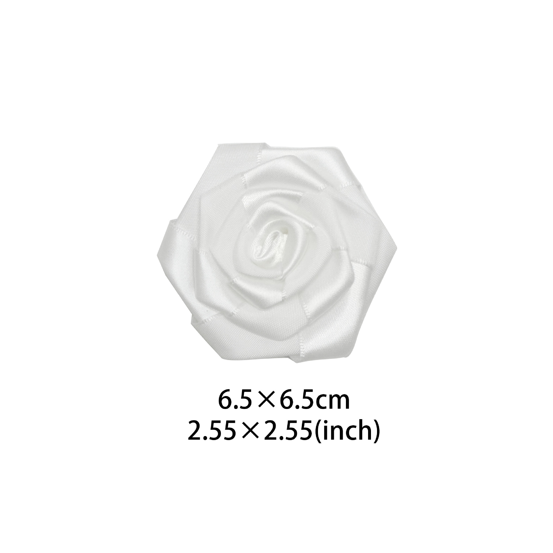 Ribbon hecha a mano penta-rosas cosidas a mano flor tridimensional decoración decalca ropa colgante accesorios de flores image 6