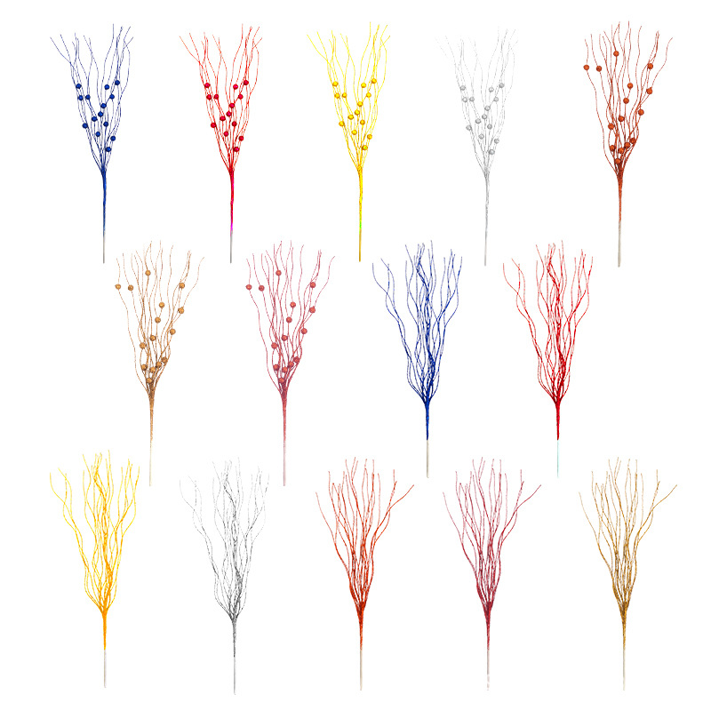 Christmas decorations 43cm dragon beard bubble gold powder ball holiday party Fish thread glitter powder cross-border