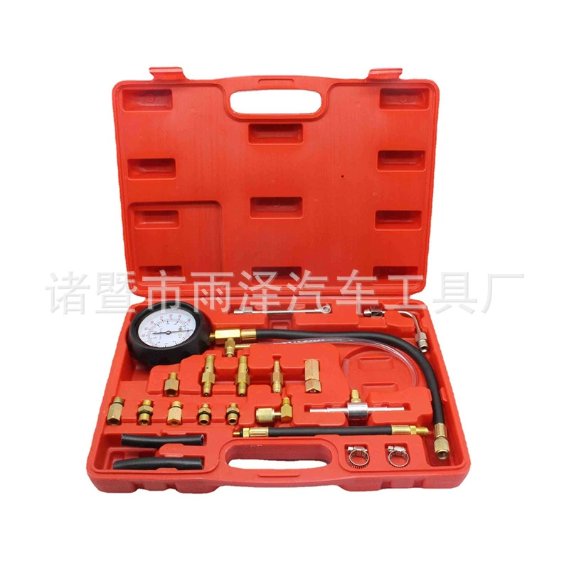 Измеритель давления топлива TU-114, система для тестирования автомобилей, прибор для измерения давления в системе впрыска, диагностический инструмент для бензиновых двигателей