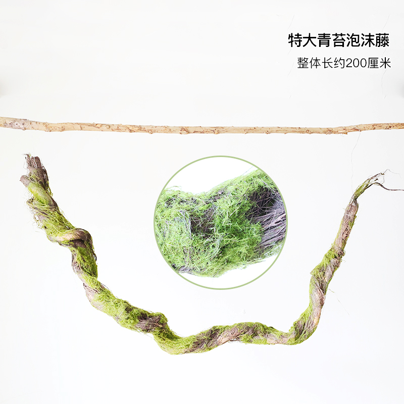 Extra Large Moss Foam Vine-Dry Branch