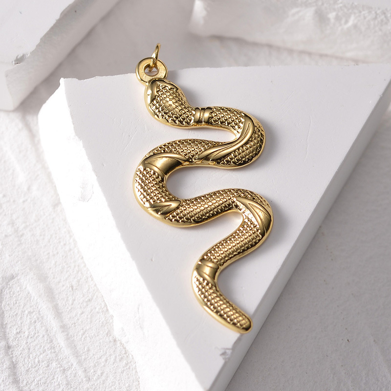 Fashion Snake Fish Tail Bird Stainless Steel Plating Jewelry Accessories 1 Piece