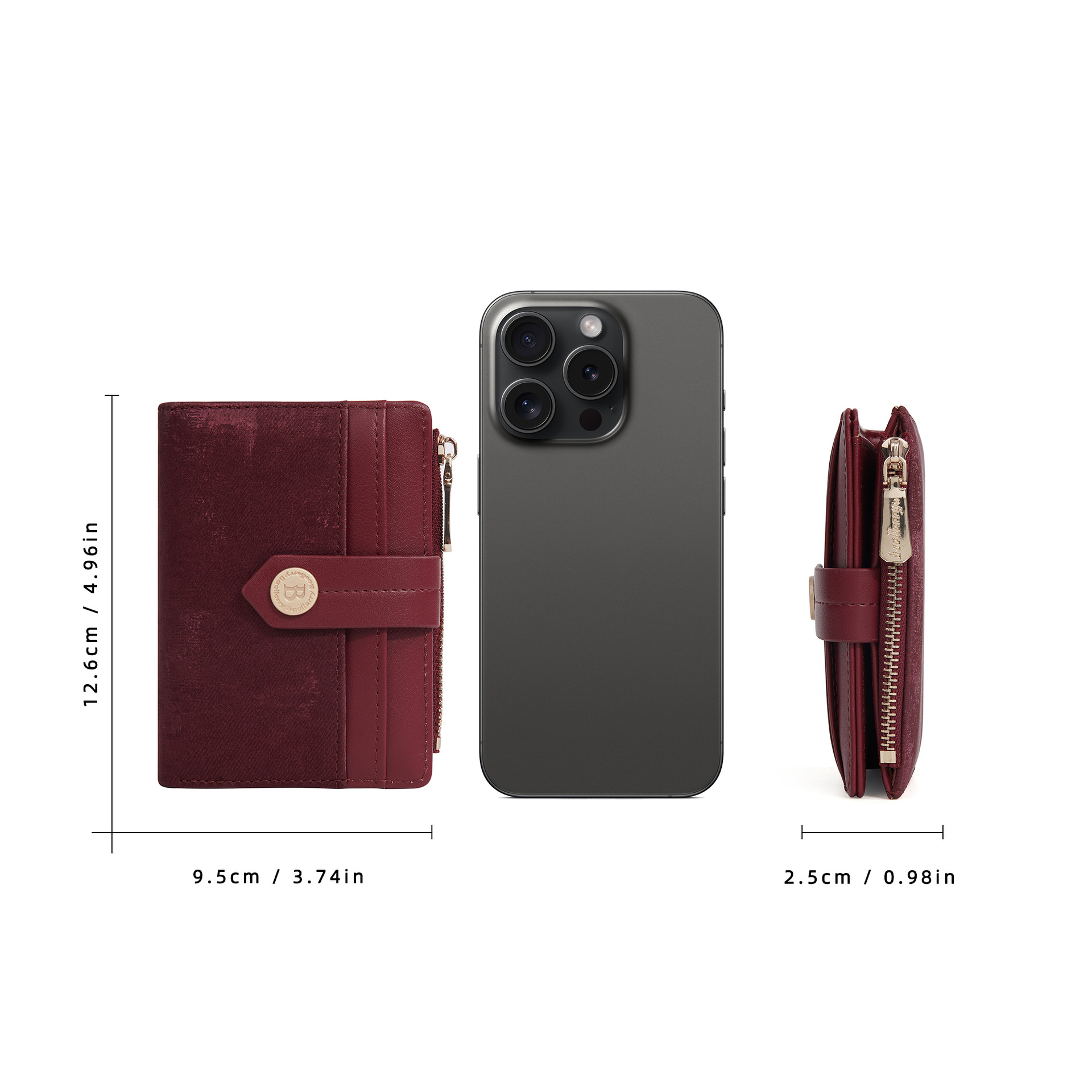 ウォレット カード ホルダー オールインワン レディース クロスボーダー 学生 レディース ハイエンド ショート インスタイル カード ホルダー ジッパー バッグ 小銭入れ