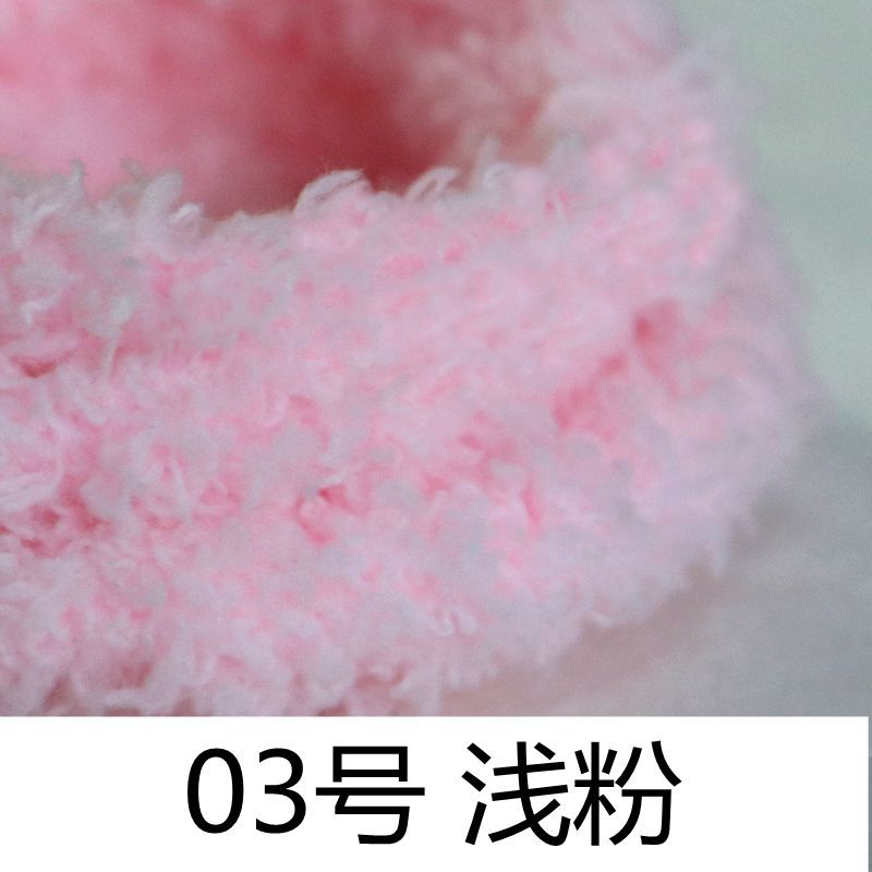 15mm cifrado Twist stick 1 m largo Super grueso Super denso tira de lana de raíz de lana hecha a mano DIY cachorro material paquete