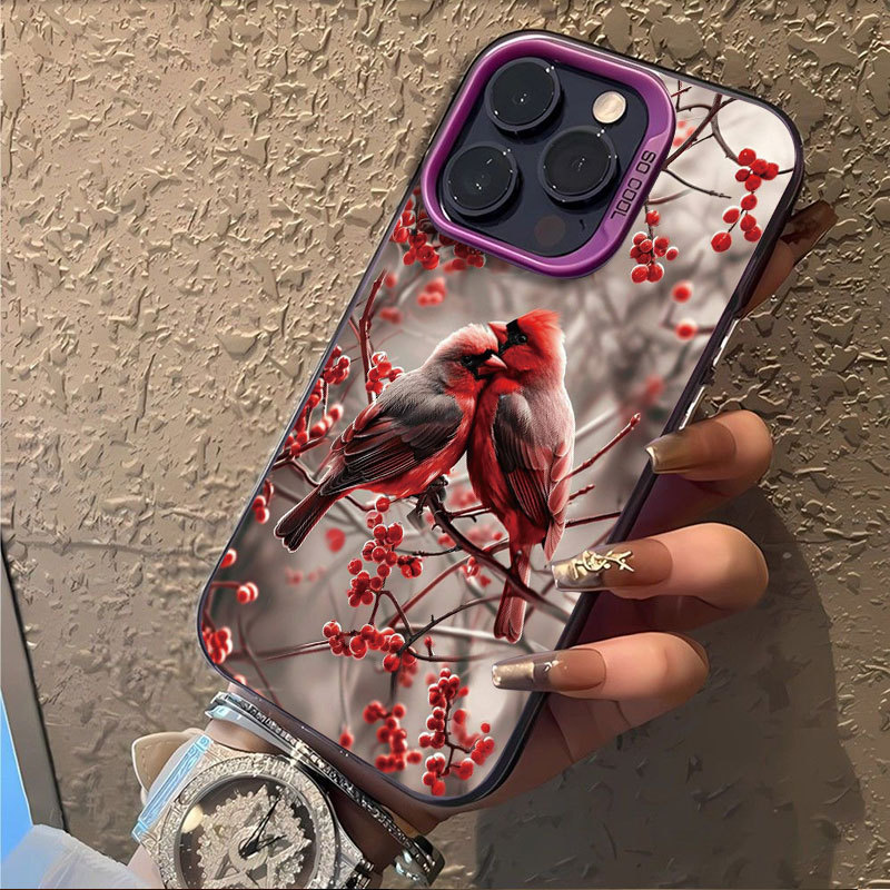 Snuggle Bird Is Suitable for Apple 17Promax Samsung Galaxy S25Ultra Mobile Phone Case Iphone16A561