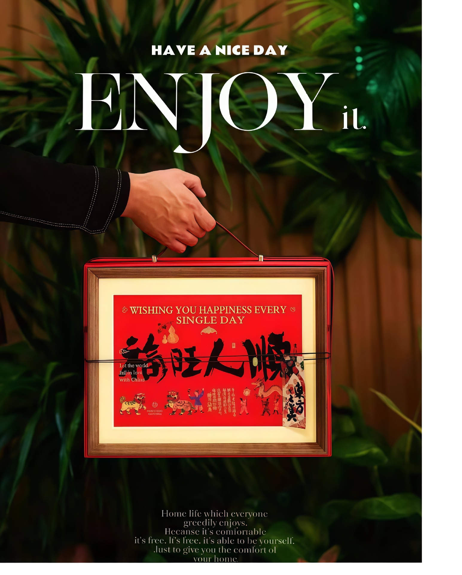2026 Year of the Horse Gift Box American Ginseng and Bird's Nest Set New Year Gifting 600g specifications
