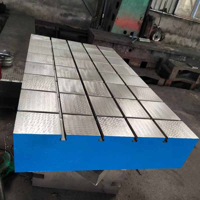 T型槽铸铁平台 钳工划线检测平板 铸铁焊接平台 机床辅助工作台