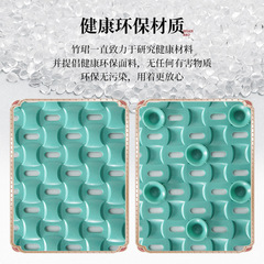 TPE environmentally friendly bathroom non-slip mat shower room massage foot mat bathroom shower floor mat suction cup anti-fall mat
