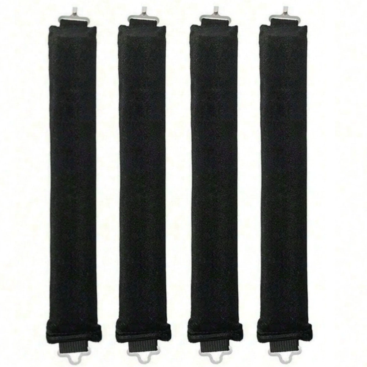 3-hook velvet hair curlers, big-wave sleep rollers set, multi-piece plush curling rods