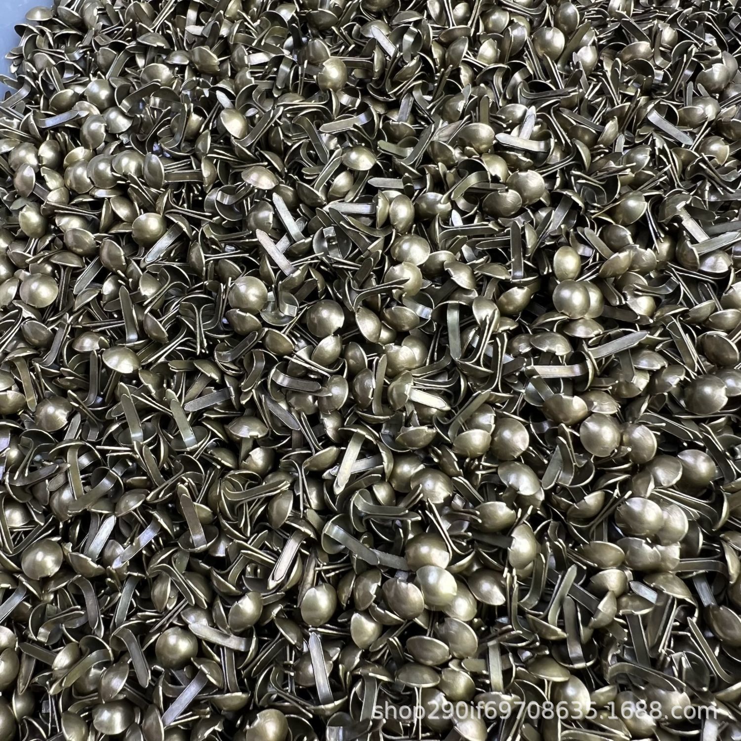 Color 4.5mm redonda cabeza doble pie