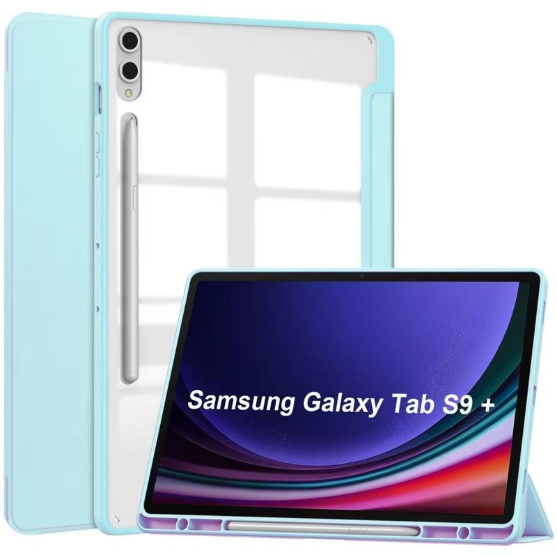 Suitable for Samsung Tabs 11inch Tablet Protective Case S9/S10 Tri-Fold 12.4 Acrylic 13.1 Tablet Case 14.6