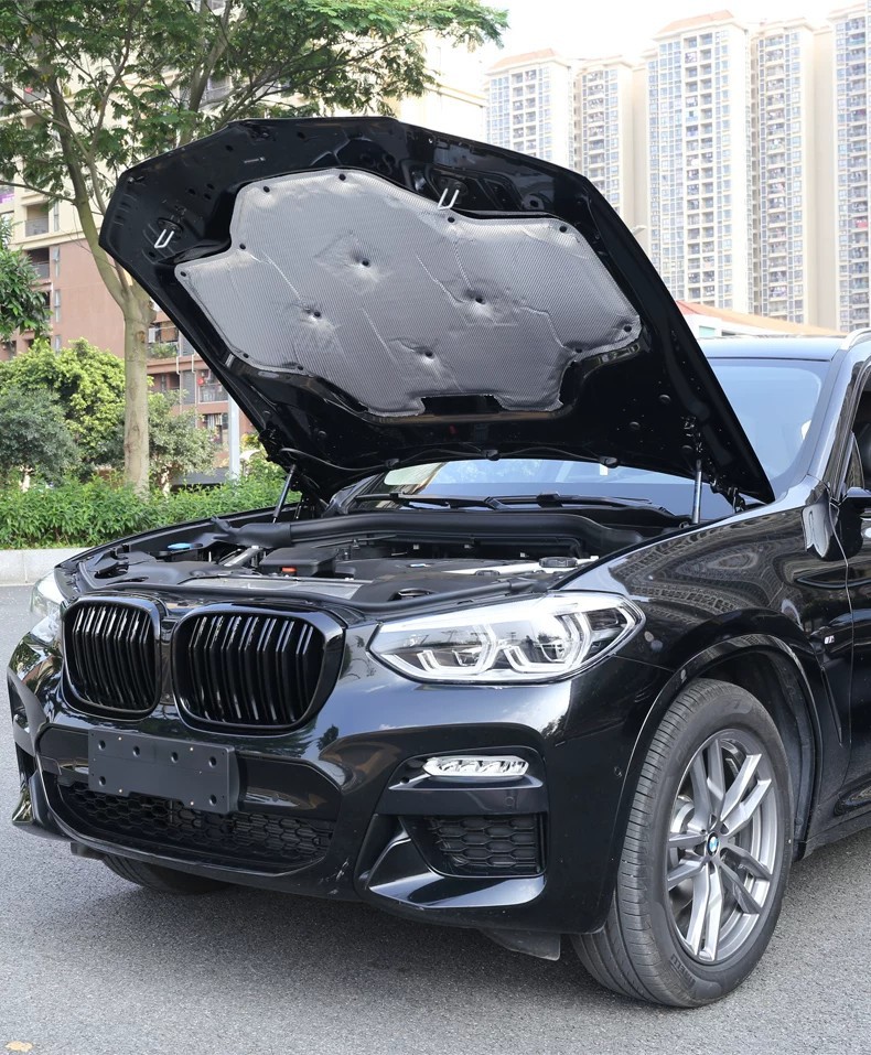 Suitable for BMW X3 engine soundproofing cotton, i3 series, 5 series, X4 insulation pad, essential interior decoration items for the engine hood