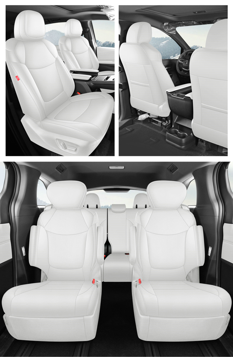 2024 Toyota Sienna Seat Cushion, GAC Granvia Seat Cover, 7-Seat Pad Set