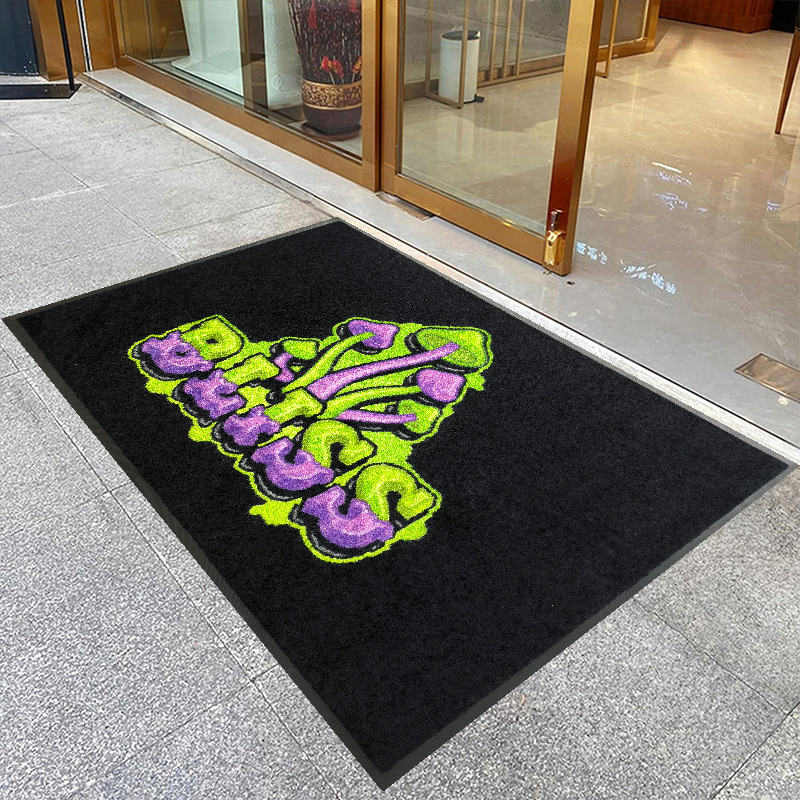 Customized Anti-Slip Dust Removal Entrance Door Mats, Home Entrance Carpets, Entrance and Exit Store Floor Mats