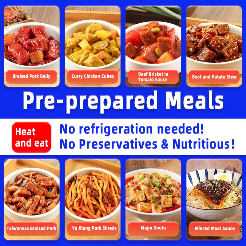 Набор для еды Jiebaiwei: рисовая миска, еда на вынос, сохранение продуктов при комнатной температуре, трансграничные бестселлеры, быстрое приготовление.