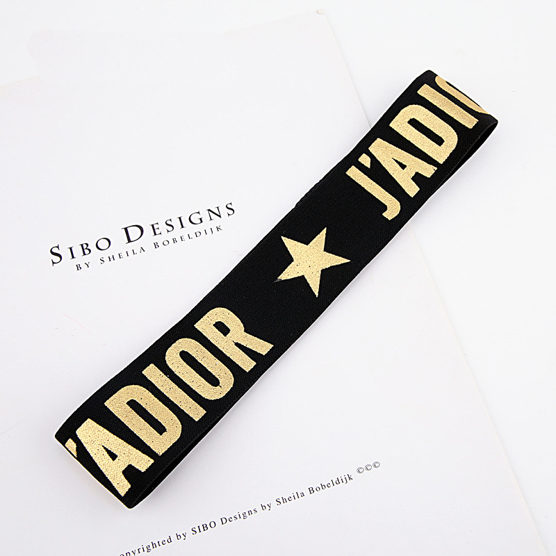 DIOR ゴールド ヘッドバンド