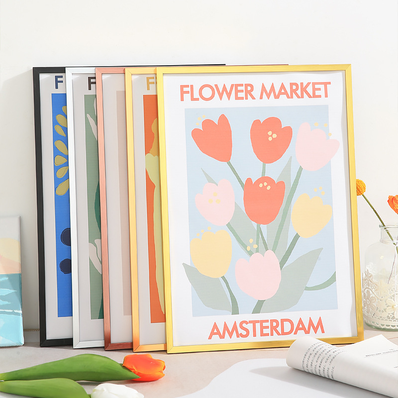 Casual Aluminum Alloy Photo Frame Wall Hanging Picture Frame 4K8K Framed Poster Advertising Photo Frame Large Size A3A4 Wholesale Casual Aluminum Alloy Photo Frame Wall Hanging Picture Frame 4K8K Framed Poster Advertising Photo Frame Large Size A3A4 Wholesale