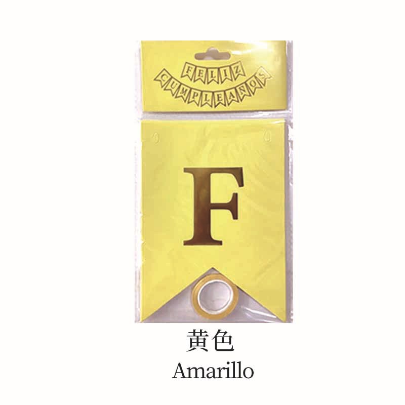 Bandera de Macaronla amarilla