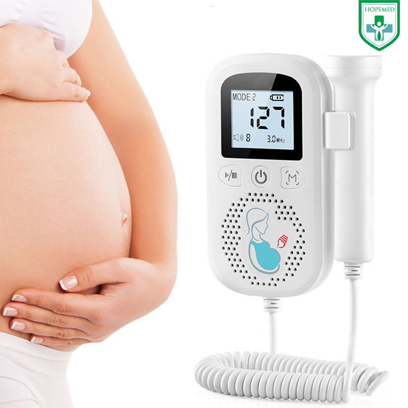 胎心仪fetal doppler胎心监护仪家用多普勒超声孕妇手持便捷心率