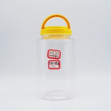 厂家批发2斤蜂蜜720ml提手盖PET透明塑料瓶 猫条狗粮饼干零食T017