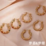 气质欧美时尚18k耳圈