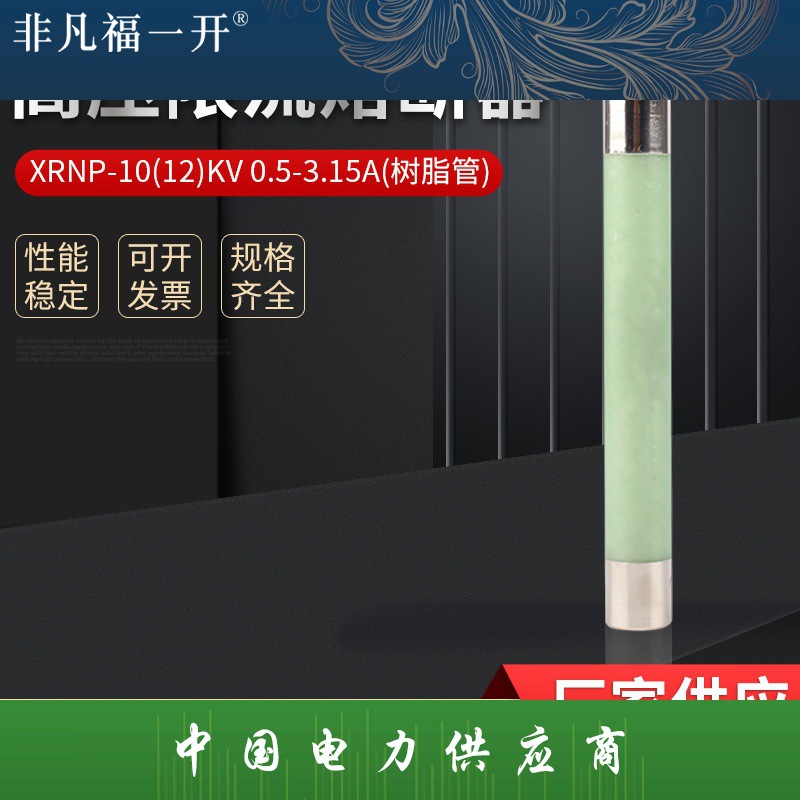 XRNP高压限流熔断器 XRNP-10(12)KV  0.5-3.15A（树脂管）保险丝
