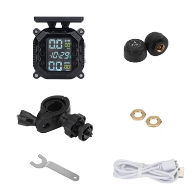 Two-Wheeled Vehicles, Electric Vehicle – Tire pressure monitoring system - plastic-bracket-m7-color-screen-high-column-model-external