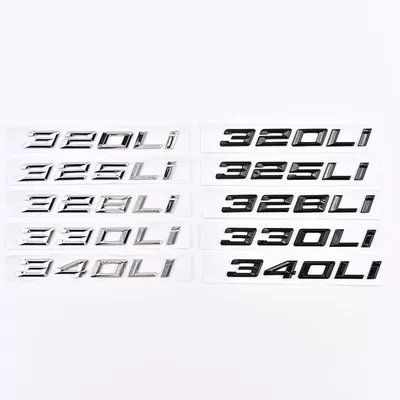325Li lettering, 328Li rear | Car logo