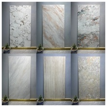 黑白大版大理石花纹工程砖90*180地砖别墅客厅商场足浴卫生间瓷砖