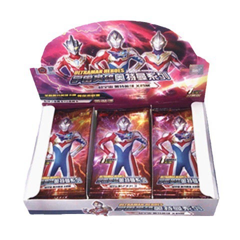 卡游 Ultra, Ultraman Tiga, классические карты, флэш-карта, роскошное издание