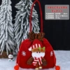Imitation leather embossed apple bag old man