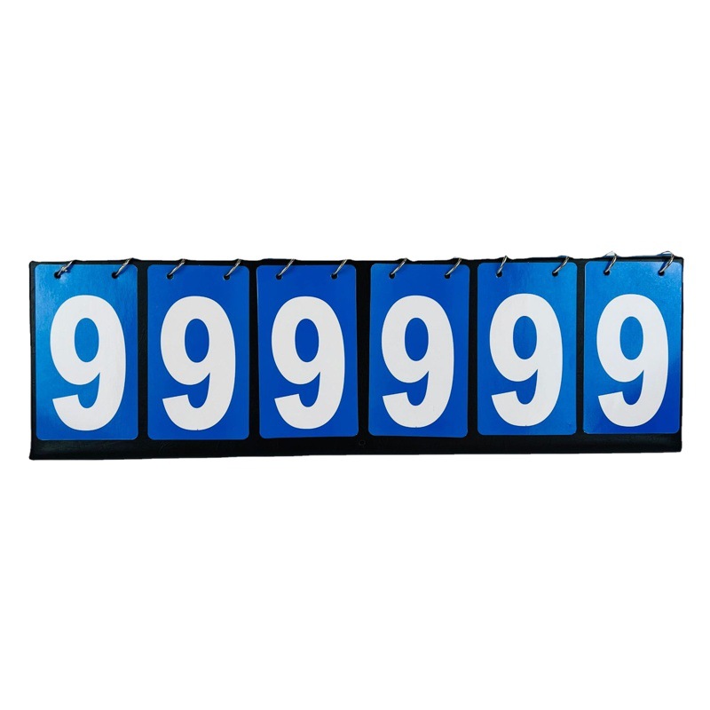 Factory sales scoreboard leather scoreboard F06 six-digit scoreboard sports fitness scoreboard