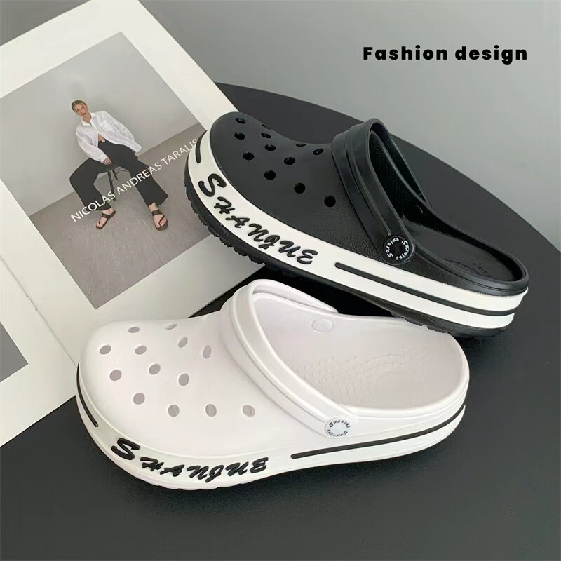 New Design Perforated Beach Shoes, Outdoor Casual Perforated Shoes for Men and Women, Breathable Non-Slip Sandals for Couples, Men's Slippers New Design Perforated Beach Shoes, Outdoor Casual Perforated Shoes for Men and Women, Breathable Non-Slip Sandals for Couples, Men's Slippers