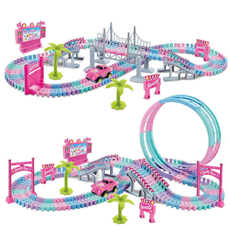 Метро для путешествий, детский креативный комплект, конструктор, легкая электрическая интеллектуальная игрушка, реалистичный транспорт, DIY