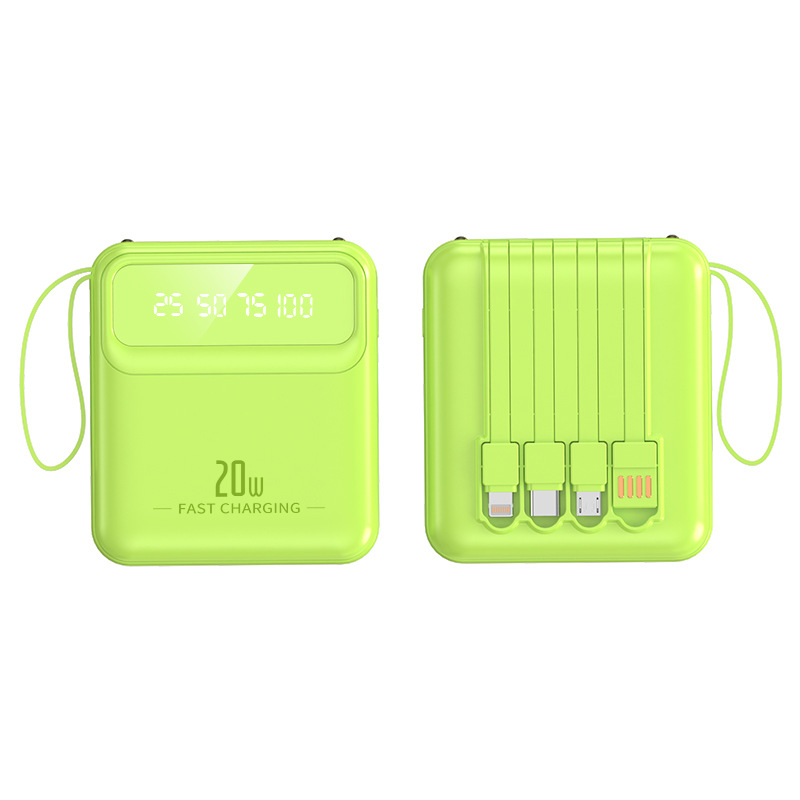 Tragbares Ladegerät 20000 mAh mit 3C-Zertifikat, große Kapazität, Reiseladegerät für Geschenke, individuelle Logo-Anpassung möglich