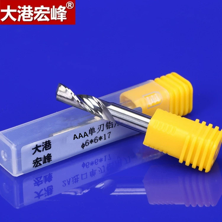 Немецкий однолезвийный алюминиевый фрезерный станок AAA, гравировальный станок, полировальный инструмент, алюминиевая пластина, вольфрамовая сталь, специальный резак с ЧПУ без заусенцев