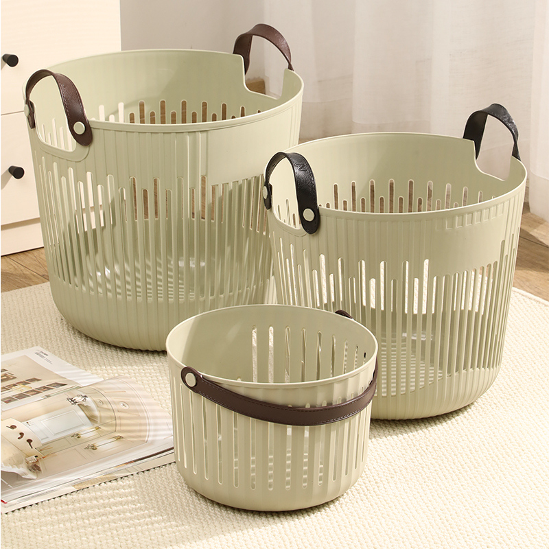 Dirty Clothes Basket, Dirty Clothes Storage Basket, Dirty Clothes Basket, Household Storage Bucket, Laundry Basket, Light Luxury Dirty Clothes Bag, Good Appearance