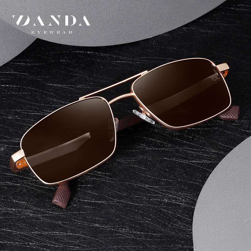 Nuevo polarizador para hombre S15104 moda marco cuadrado tiro callejero gafas de sol al aire libre antideslizantes cubierta de pie gafas de sol