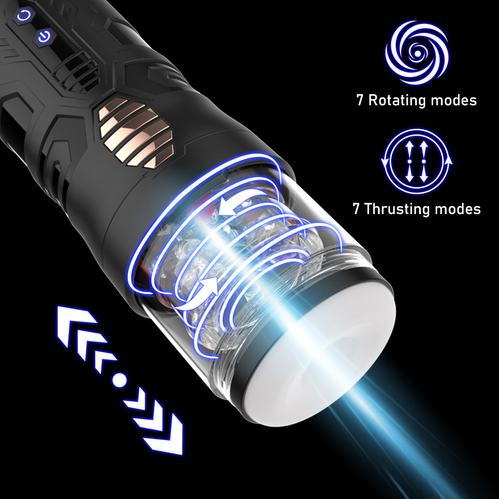 Automatic Masturbator Cup Ultra Silent Rotating Adult Sex Toy_voghion.com