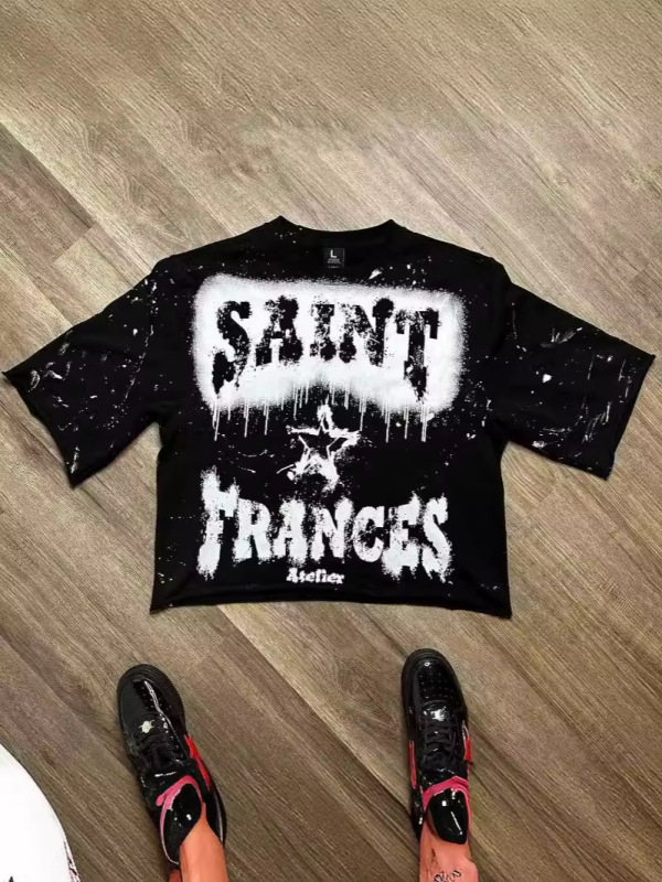 アメリカの街頭y 2kファッション服のデジタルプリント半袖tシャツの個性的なデザインの男女の同じタイプのゆったりした上着|undefined