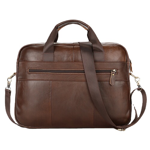 Men's briefcase business men's bag first layer cowhide laptop bag men's shoulder crossbody large bag wholesale